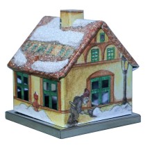 Winter Townhouse Incense Smoker ~ Germany